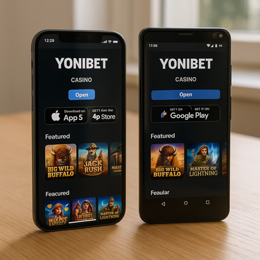 Yonibet Casino - Mobile Apps - iOS and Android Gaming